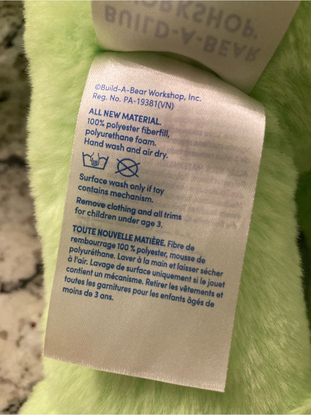 Build A Bear Zombie Axoloti Halloween Plush - Picture 10 of 13